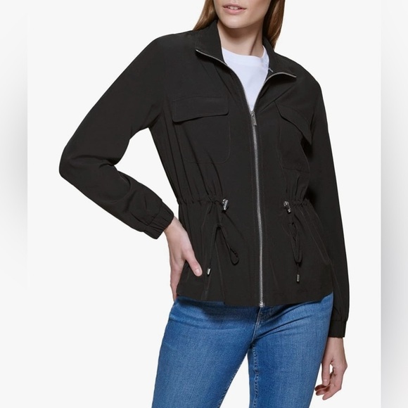 CALVIN KLEIN Women’s Tech Stretch Casual Jacket - Size L (NWT) - Picture 1 of 4